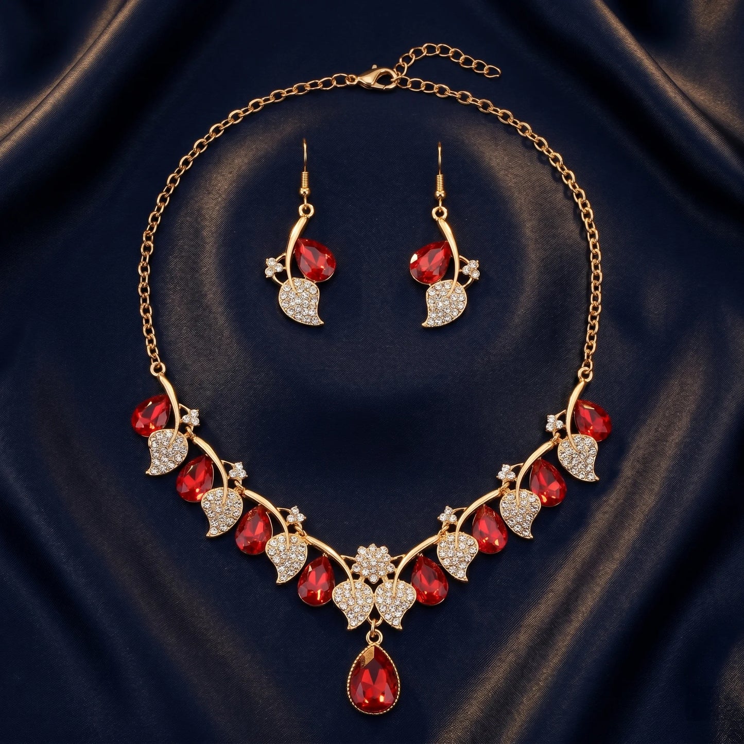 Scarlet Teardrop Set