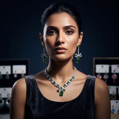 Novara Emerald Set