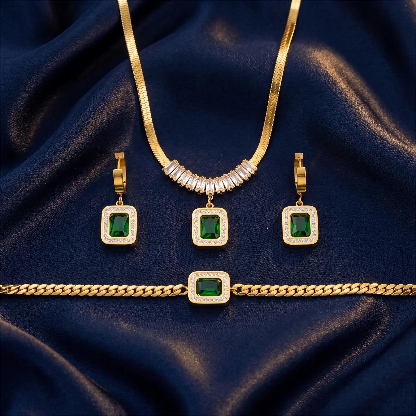 Emerald Luxe Set