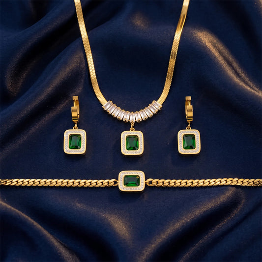 Emerald Luxe Set