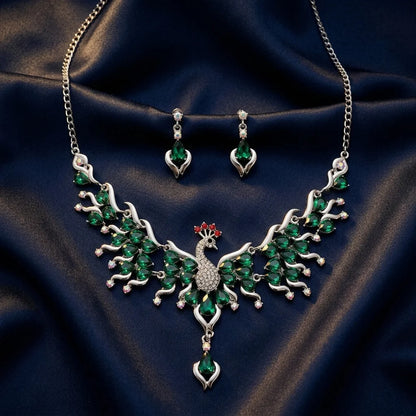 Emerald Plume Set