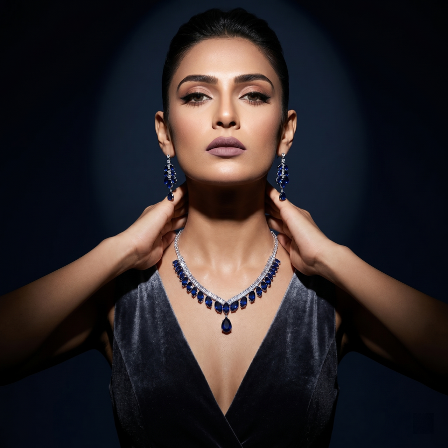 Novara Sapphire Set