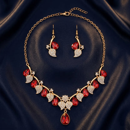 Scarlet Teardrop Set