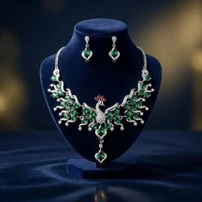 Emerald Plume Set