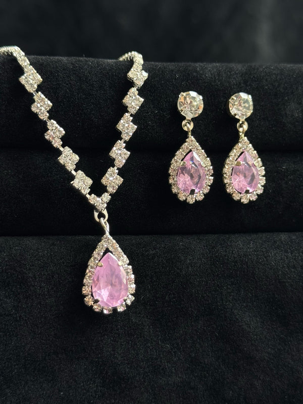Rosé Teardrop Set