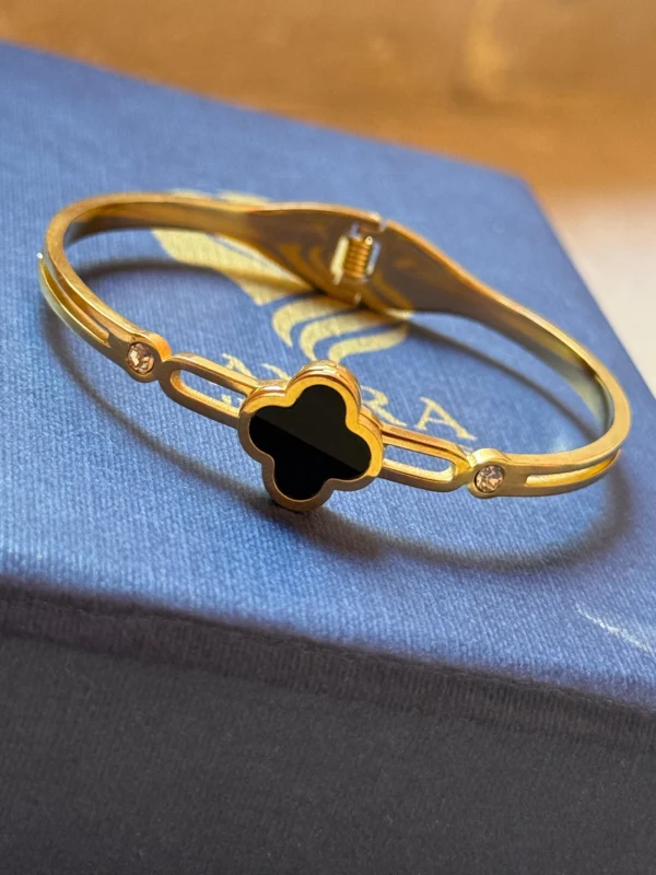 Midnight Clover Bangle - Image 3