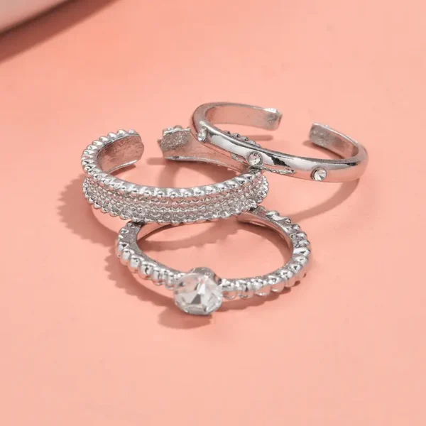 Lustre Trio Ring Set - Image 4